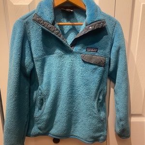 Patagonia blue snap up